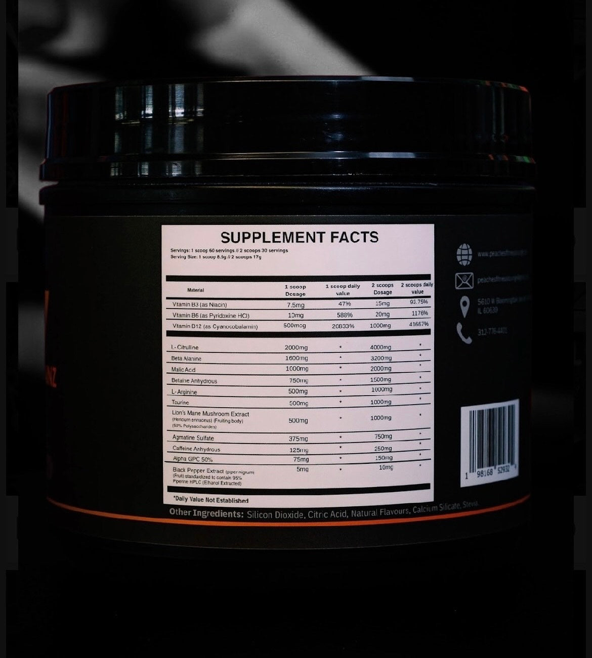 Pre Workout supplement
